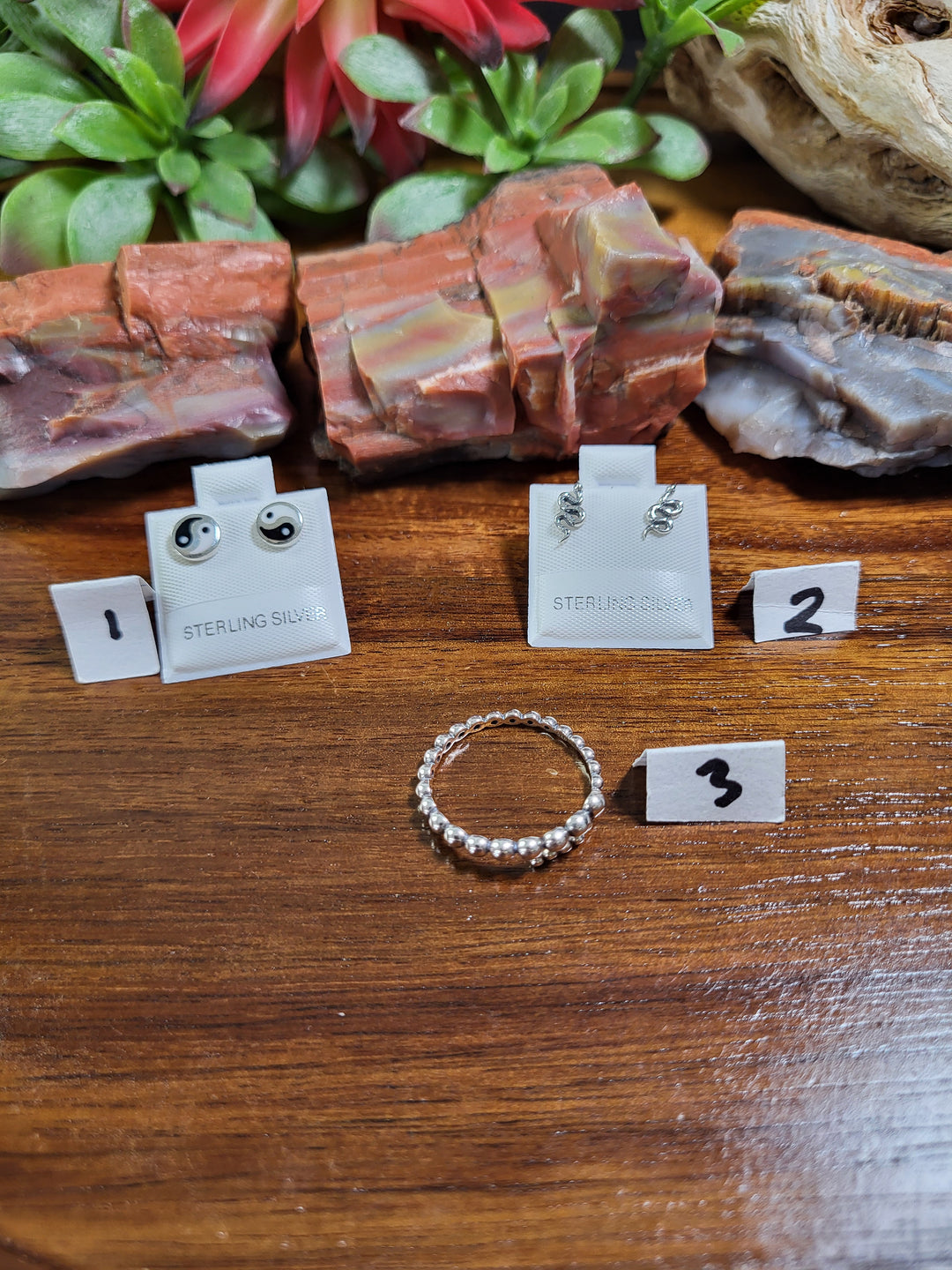 RESERVED FOR: nicole.h 7/25/24- 3 Sterling Silver Items