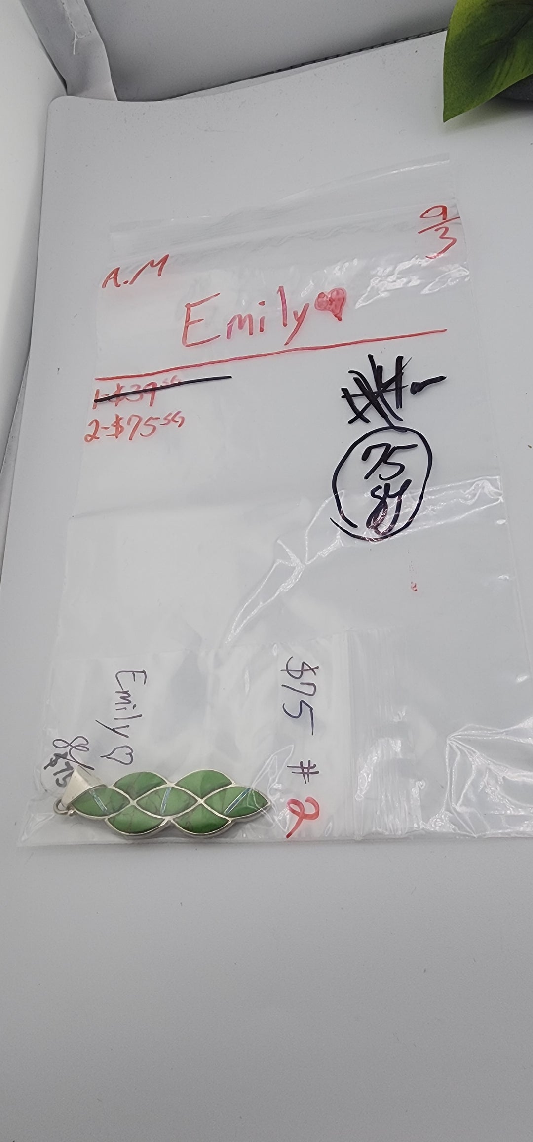AM SHOW 48HR - RESERVED FOR: Emily❤️ - 9/3/2025 FL tiktok Live Show - 1 Sterling Silver Items