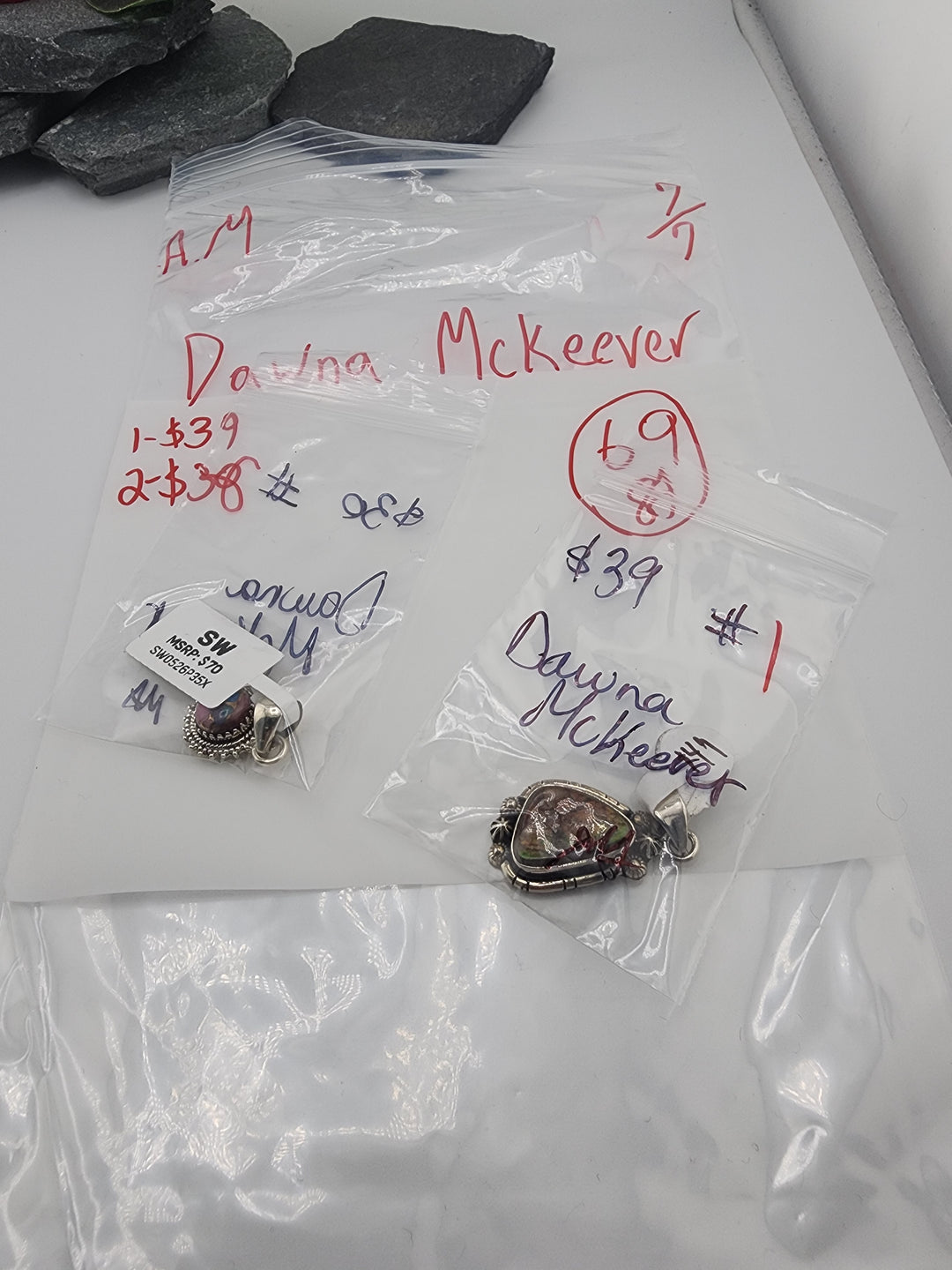 Dawna McKeever - 7/7/26 - 2 925 Sterling Silver Items