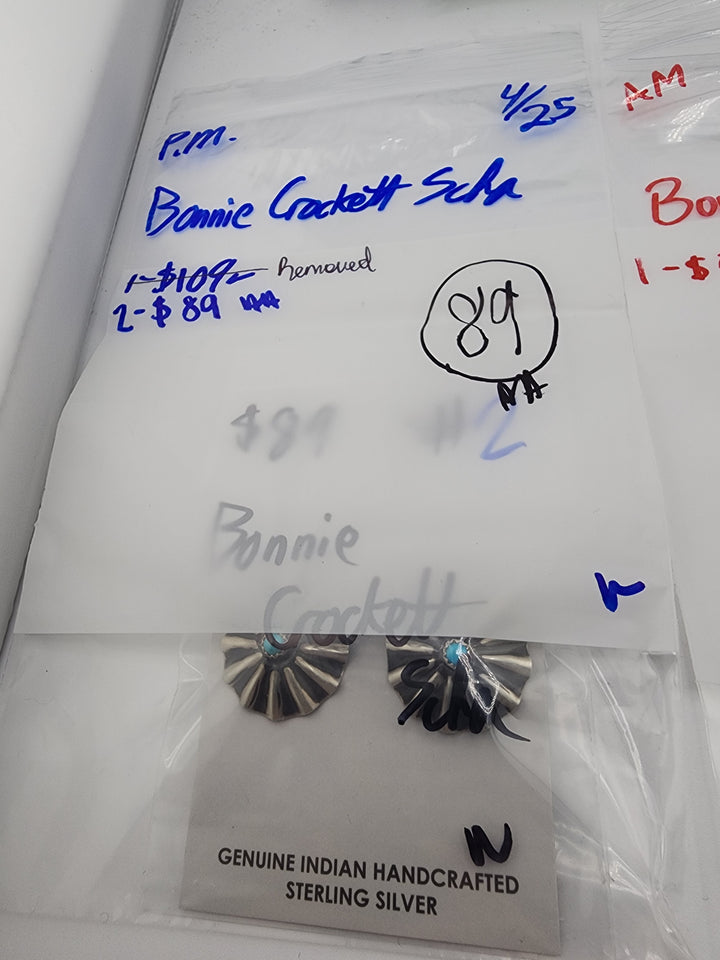 Bonnie Crockett Scha - 4/25/26 PM - 2 925 Sterling Silver Items