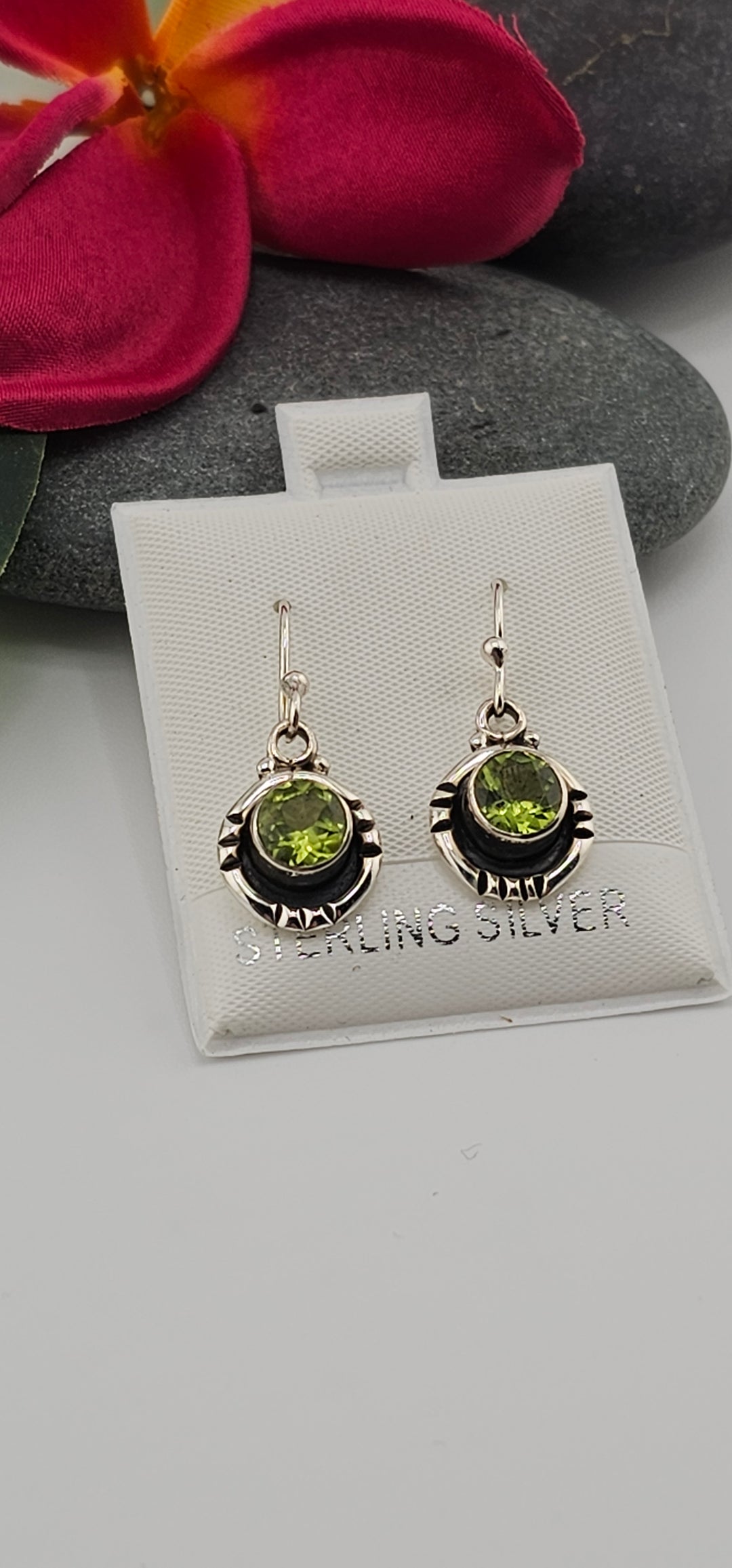 Peridot Dangle Earrings