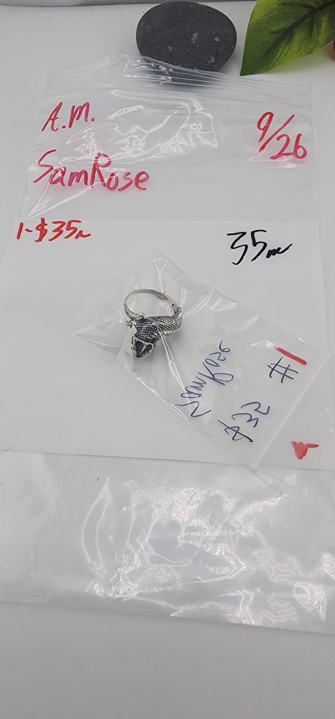 AM SHOW 48HR RESERVED FOR: SamRose - 9/26/2025 FL tiktok Live Show - 1 Sterling Silver Items