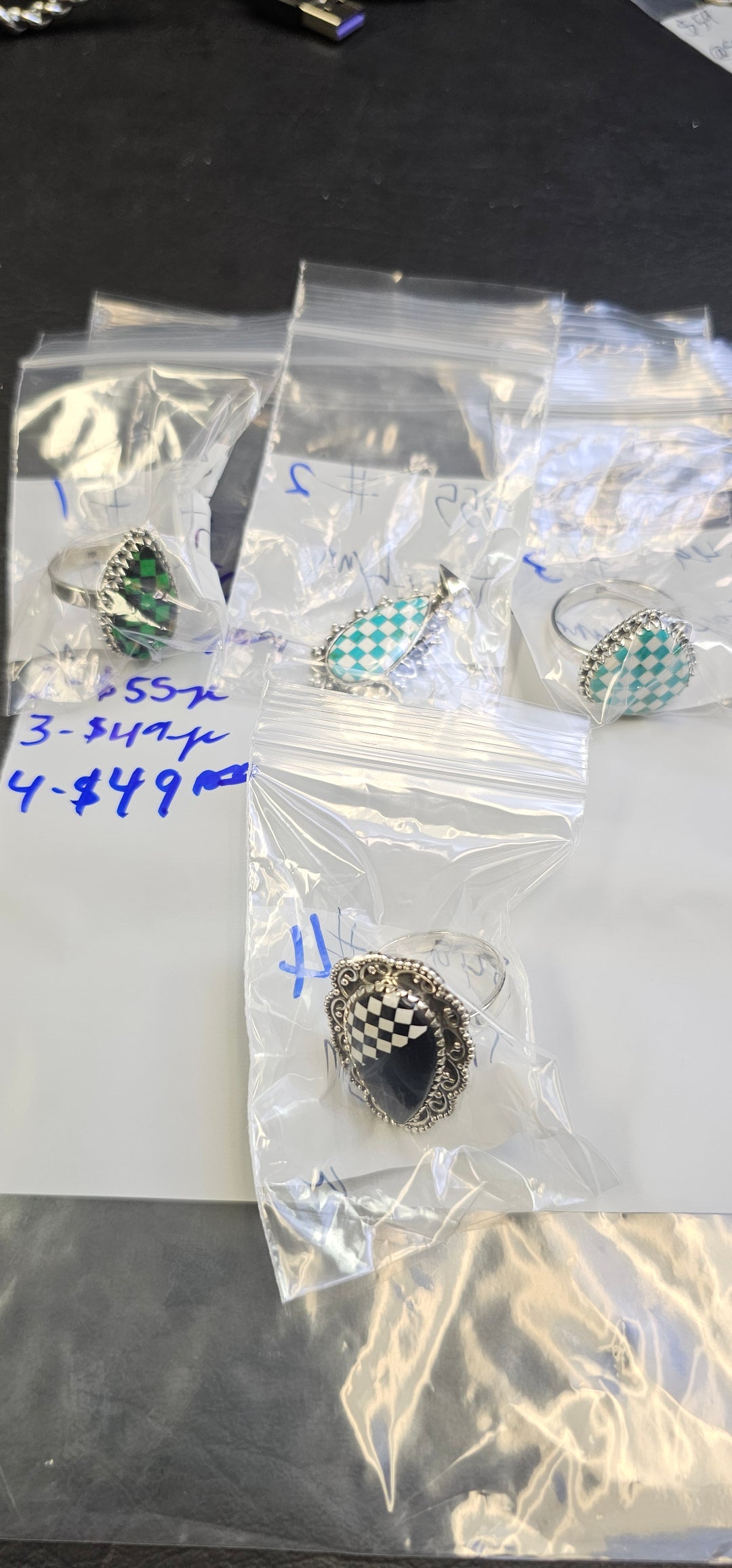RESERVED FOR- Tracy_Lynn - 3/21/2025 Live Show - 4 Sterling Silver Items