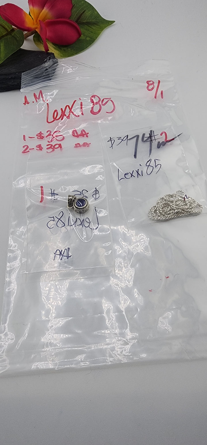 AM SHOW 48HR - RESERVED FOR: Lexxi85 - 8/1/2025 FL tiktok Live Show - 2 Sterling Silver Items