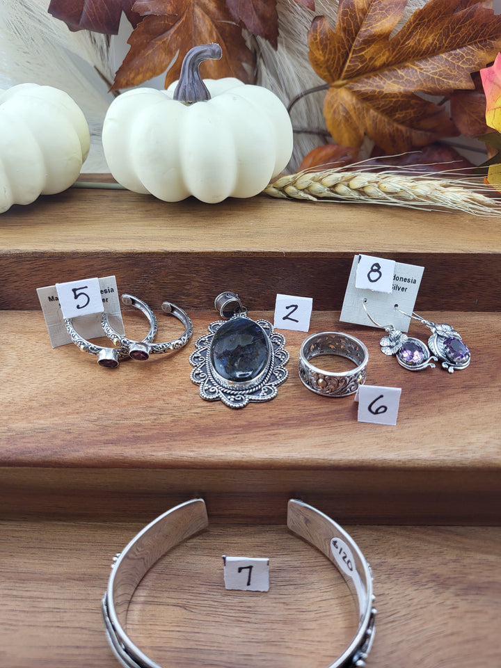 RESERVED FOR:  Deanne -10/27/2024 - 8 Sterling Silver Items