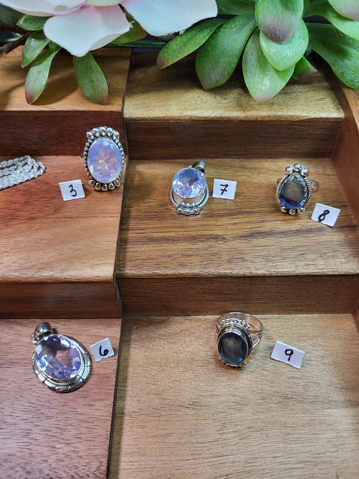 RESERVED FOR: Bee_Bee_girl 8/22/24- 9 Sterling Silver Items