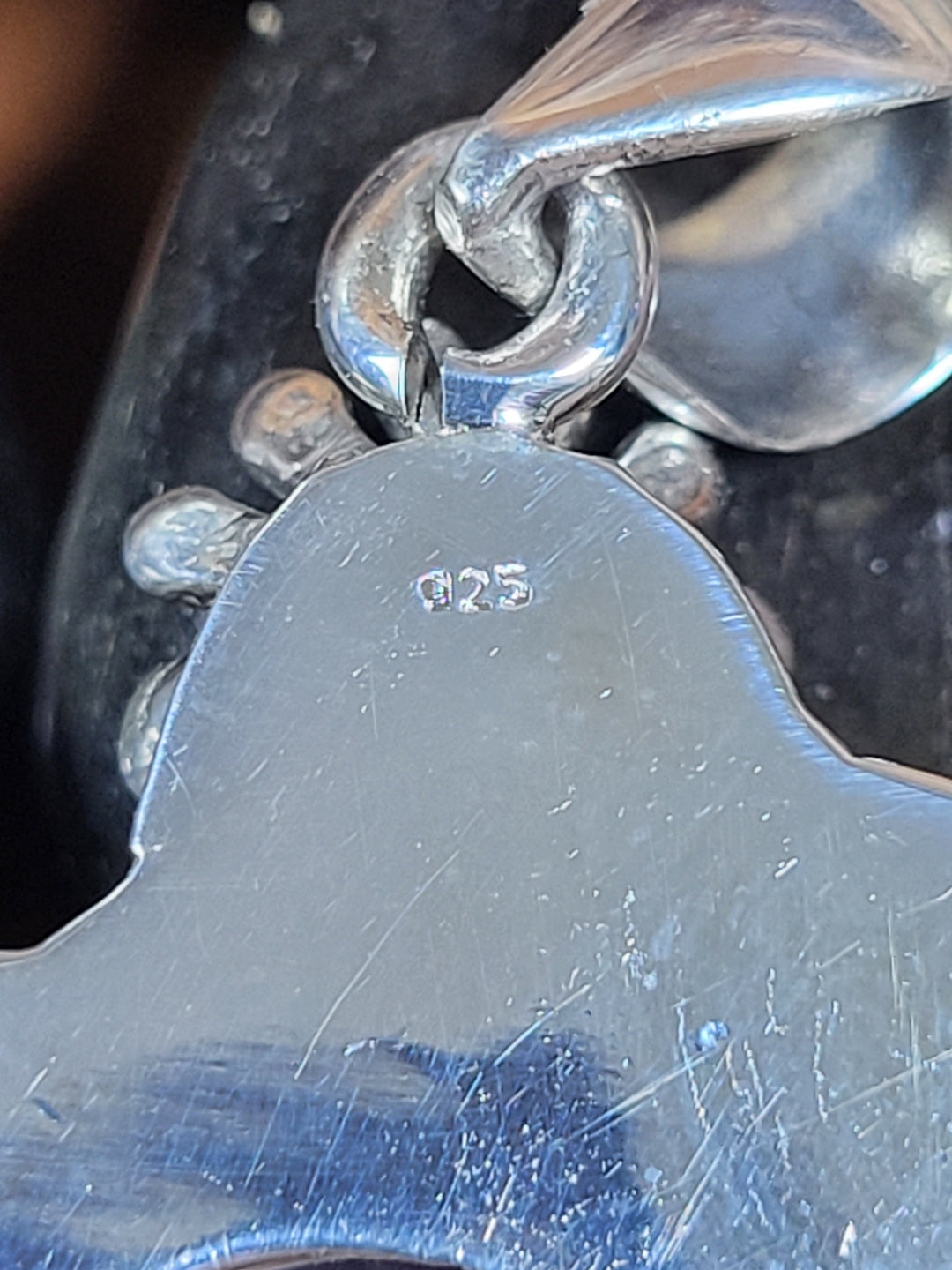 Natural Lavender Quartz 925 Sterling Silver Pendant - 2"