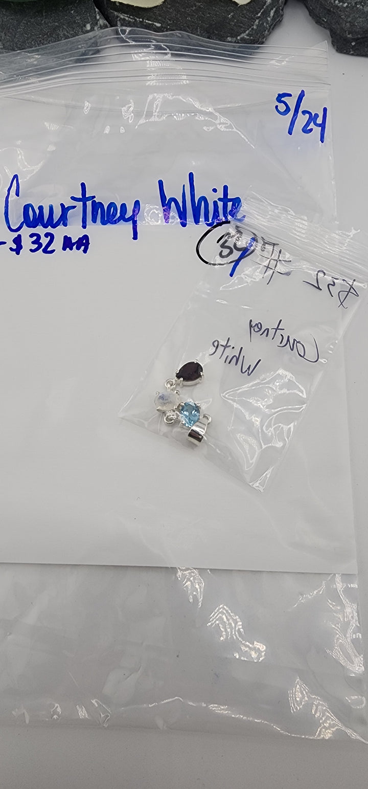 RESERVED FOR: Courtney White- 5/24/2025 tiktok Live Show - 1 Sterling Silver Items