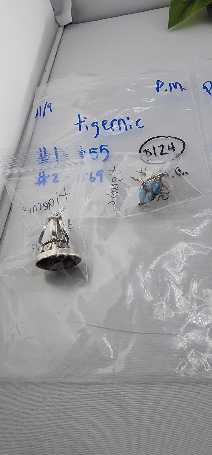 PM SHOW 48HR - RESERVED FOR: tigernic - 11/9/2025 tiktok Live Show - 2 Sterling Silver Items