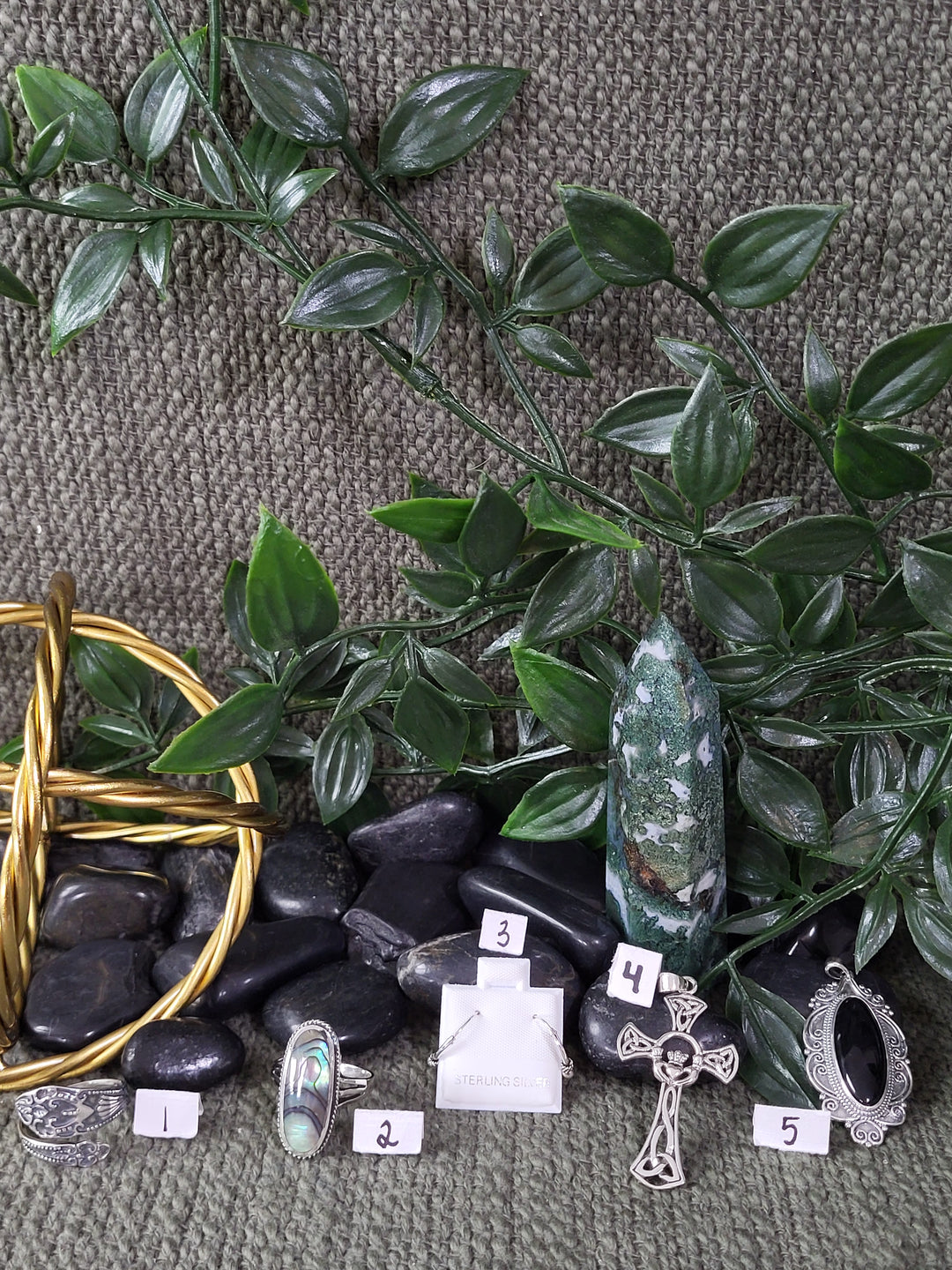RESERVED FOR: Mary Gay Cornell 8/23/24- 5 Sterling Silver Items