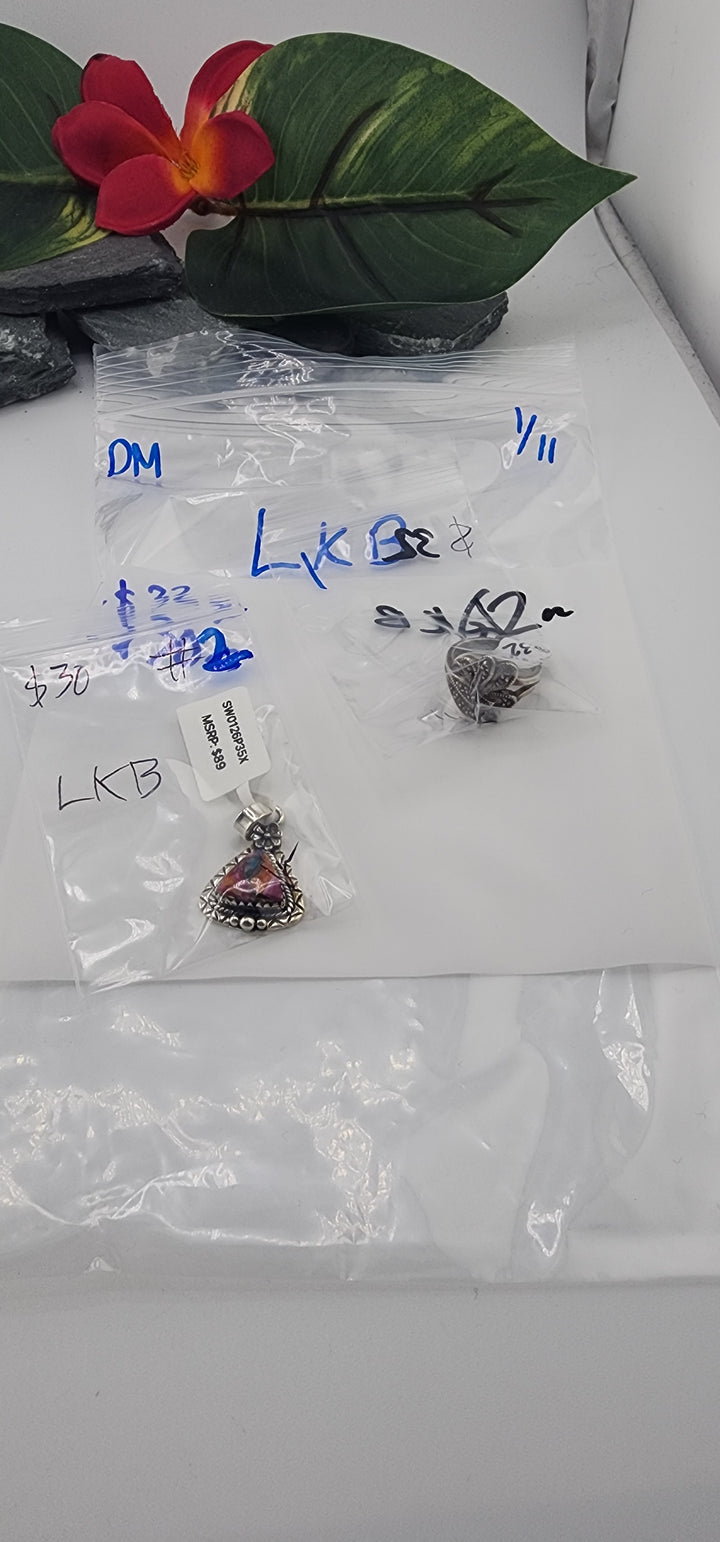 Custom sterling silver items - PM SHOW RESERVED FOR: LKB - 1/11/2026 tiktok Live Show - 2 Sterling Silver Items