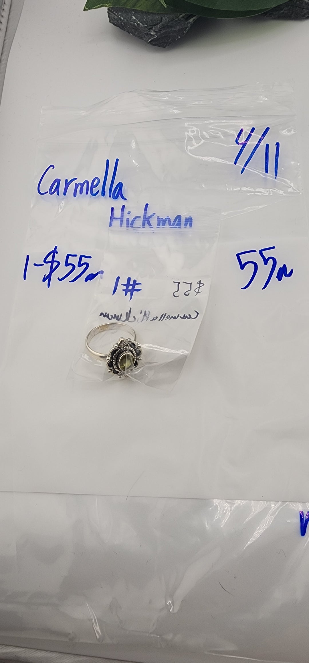 RESERVED FOR: Carmella Hickman - 4/11/2025 The Collective Boutique App Live Show - 2 Sterling Silver Items