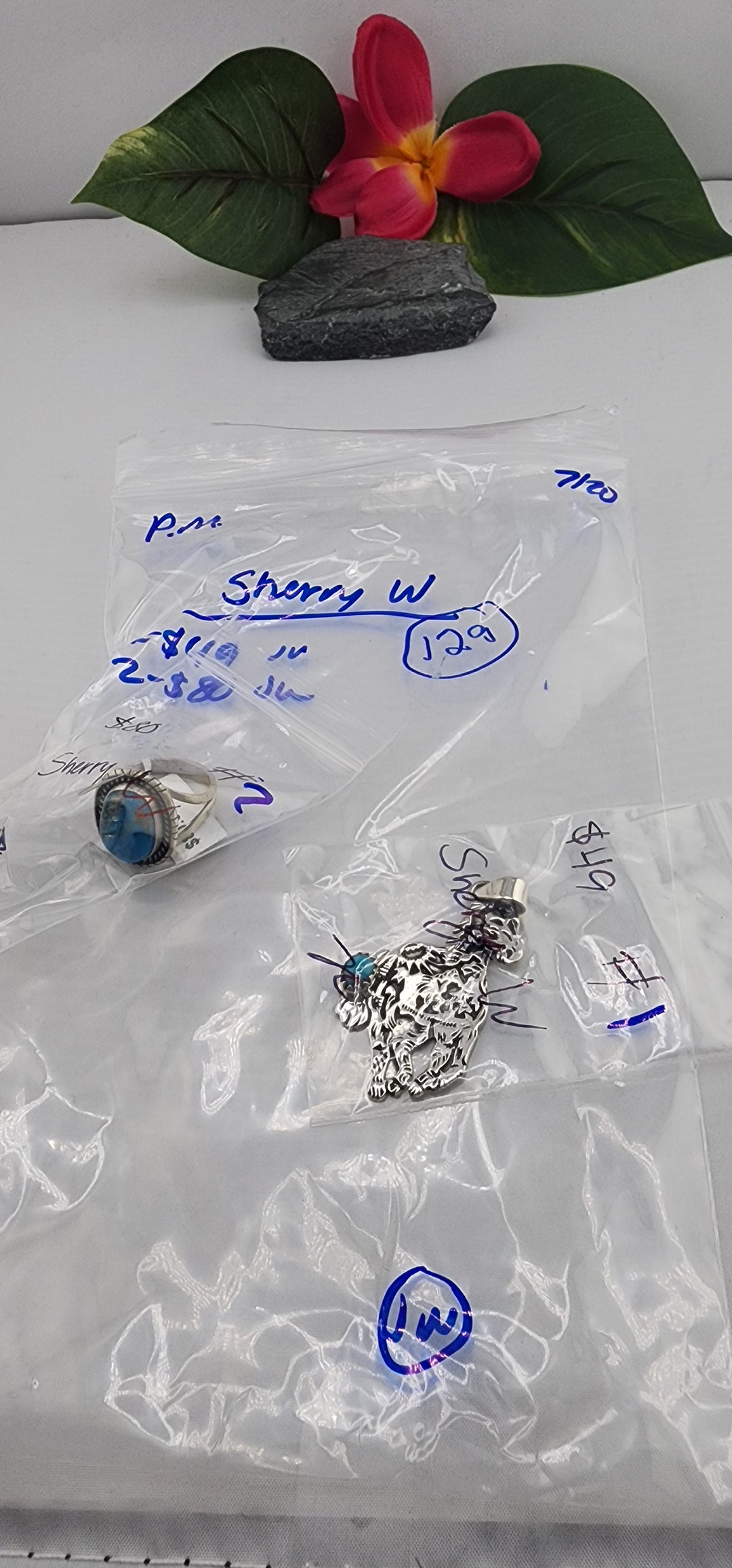 PM SHOW 48HR - RESERVED FOR:  Sherry W- 7/20/2025 FL tiktok Live Show -2  Sterling Silver Items