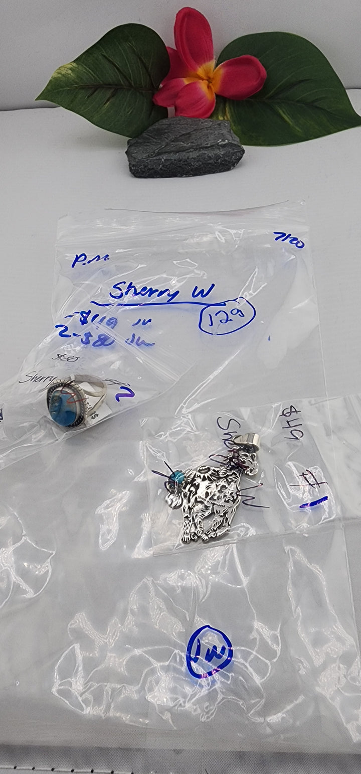 PM SHOW 48HR - RESERVED FOR:  Sherry W- 7/20/2025 FL tiktok Live Show -2  Sterling Silver Items