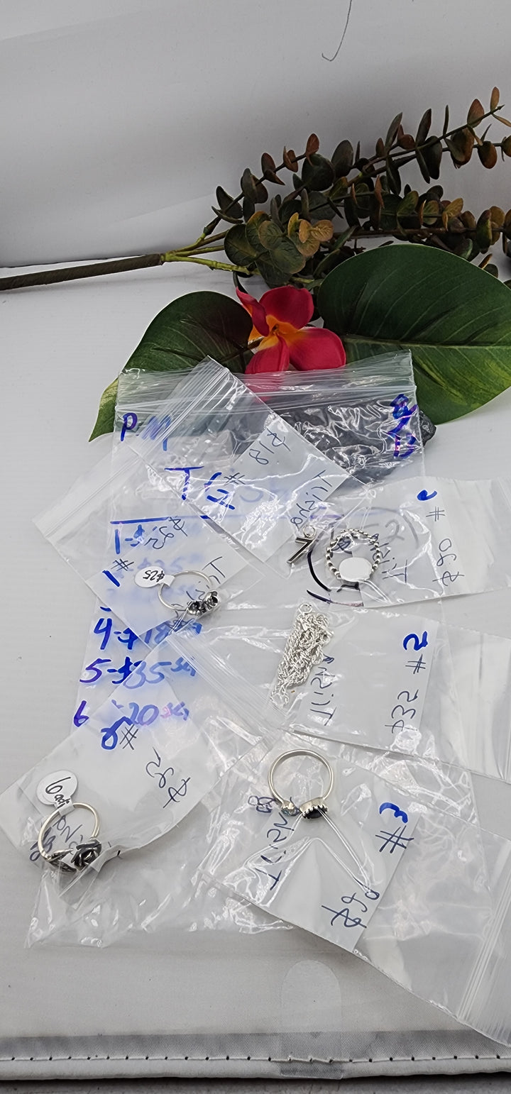 PM SHOW 48HR - RESERVED FOR: Trisha - 8/13/2025 FL tiktok Live Show - 6 Sterling Silver Items