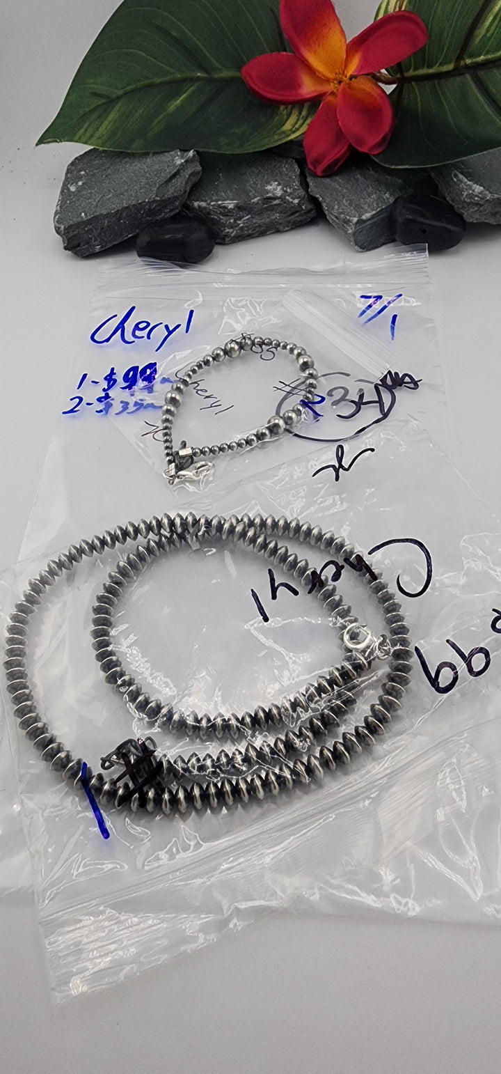 RESERVED FOR: Cheryl - 7/1/2025 tiktok Reservation Live Show - 2 Sterling Silver Items