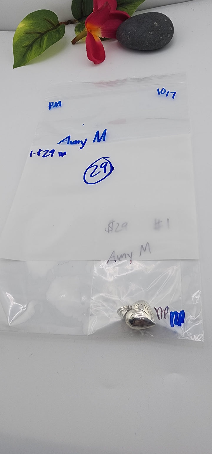 PM SHOW 48HR - RESERVED FOR: Amy M - 10/7/2025 FL tiktok Live Show - 1 Sterling Silver Items