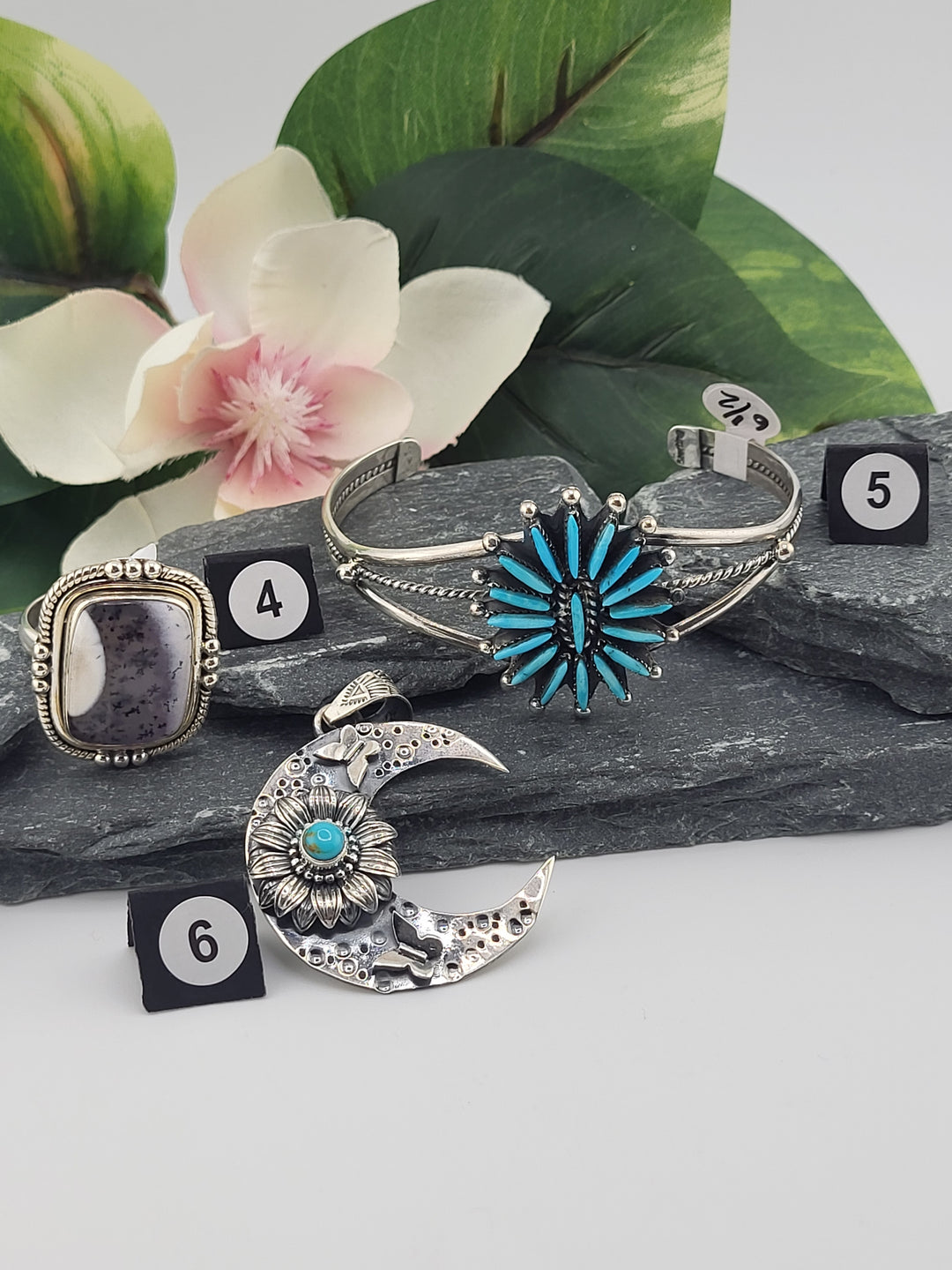 RESERVED FOR: Hallie Barclay Smith - 1/28/2025 AM Show - 5 Sterling Silver Items