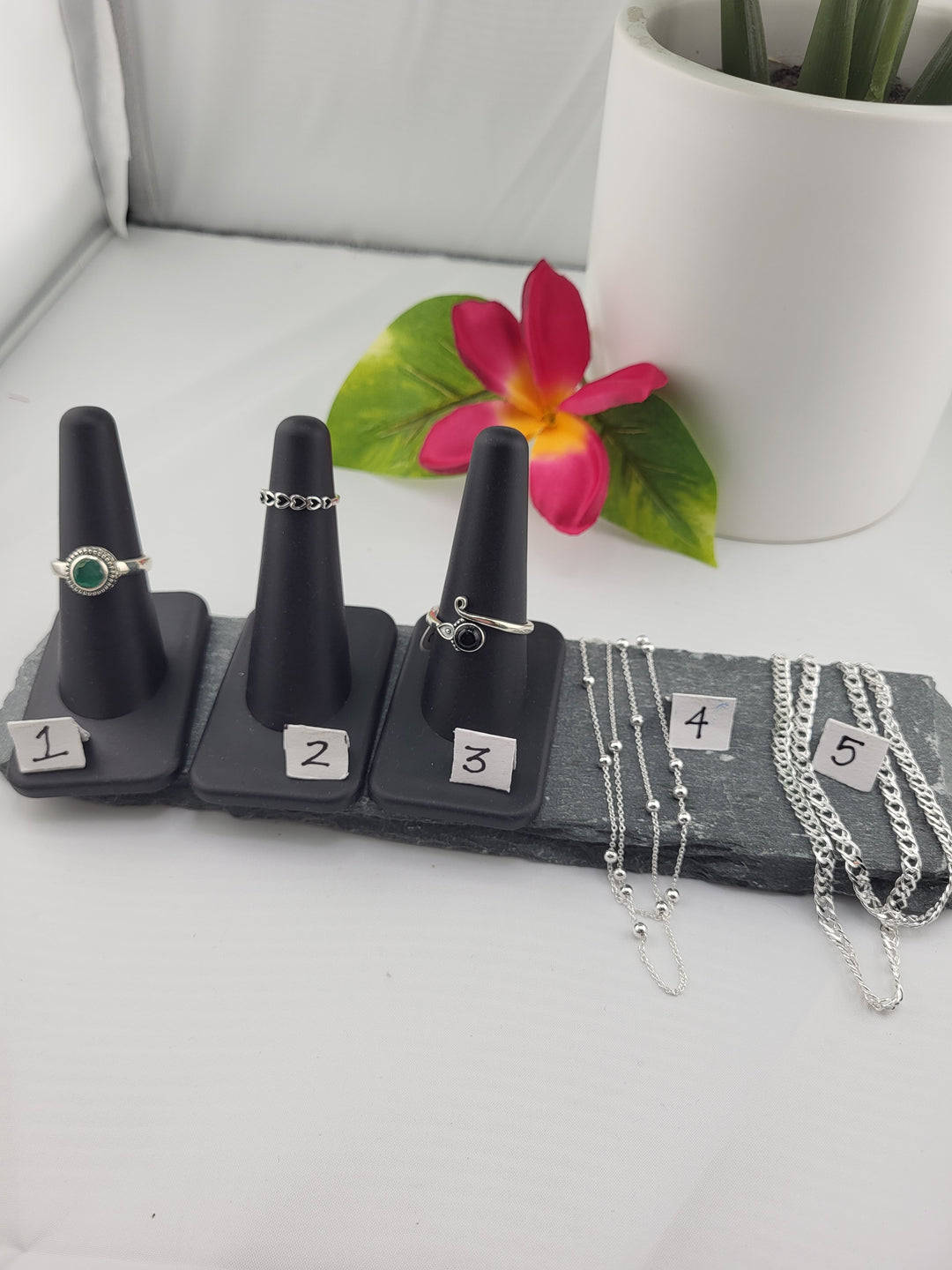 RESERVED FOR:   Alicia PR -11/16/2024 - 5 Sterling Silver Items