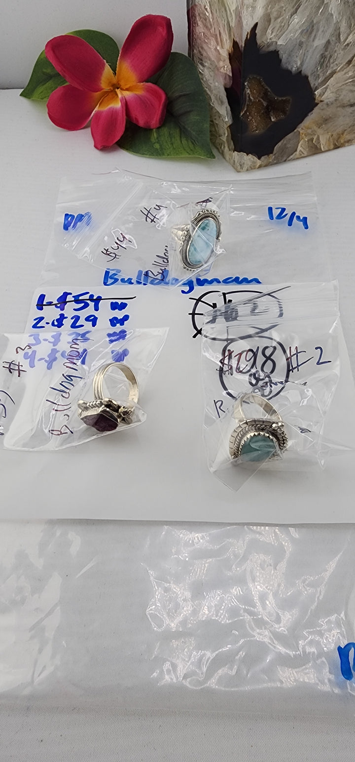 PM SHOW 48HR - RESERVED FOR: Bulldogmom - 12/4/2025 tiktok Live Show - 3 Sterling Silver Items