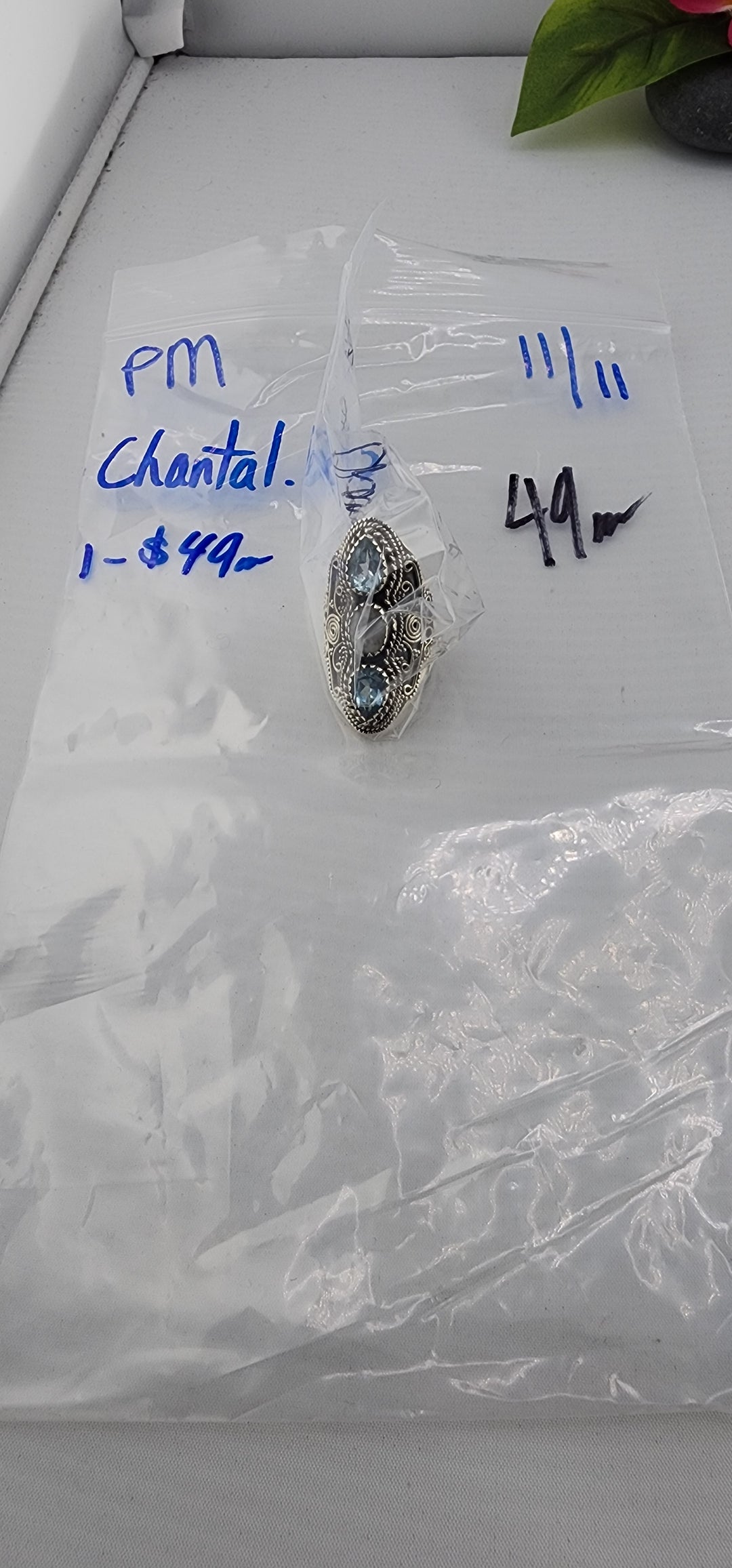 PM SHOW 48HR - RESERVED FOR: Chantal.xo - 11/11/2025 tiktok Live Show - 1 Sterling Silver Items