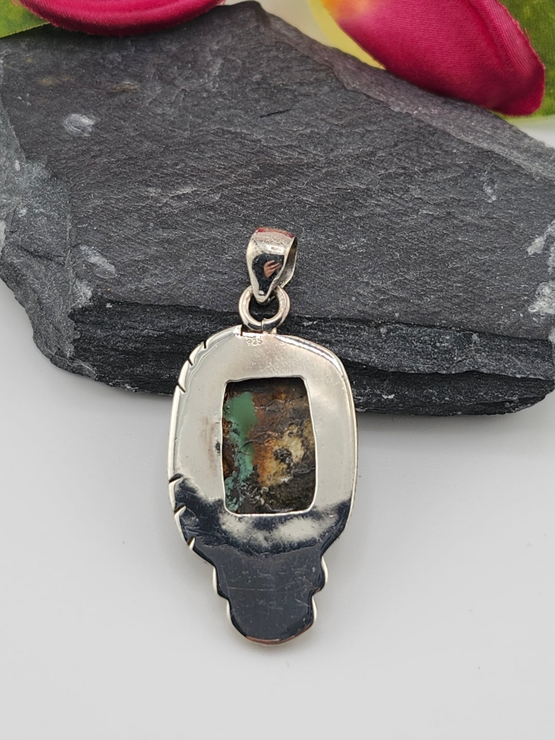 Royston Ribbon Turquoise Pendant