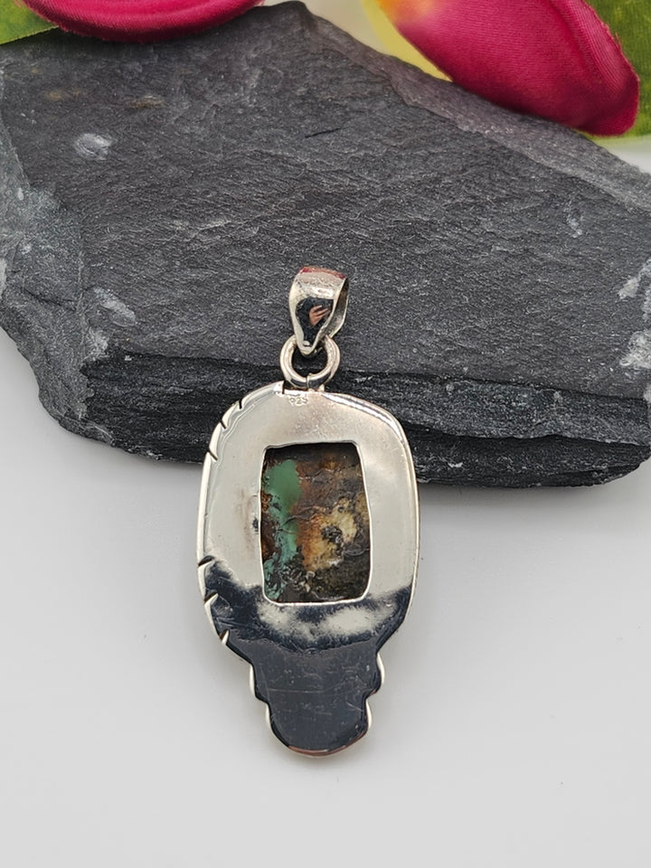 Royston Ribbon Turquoise Pendant