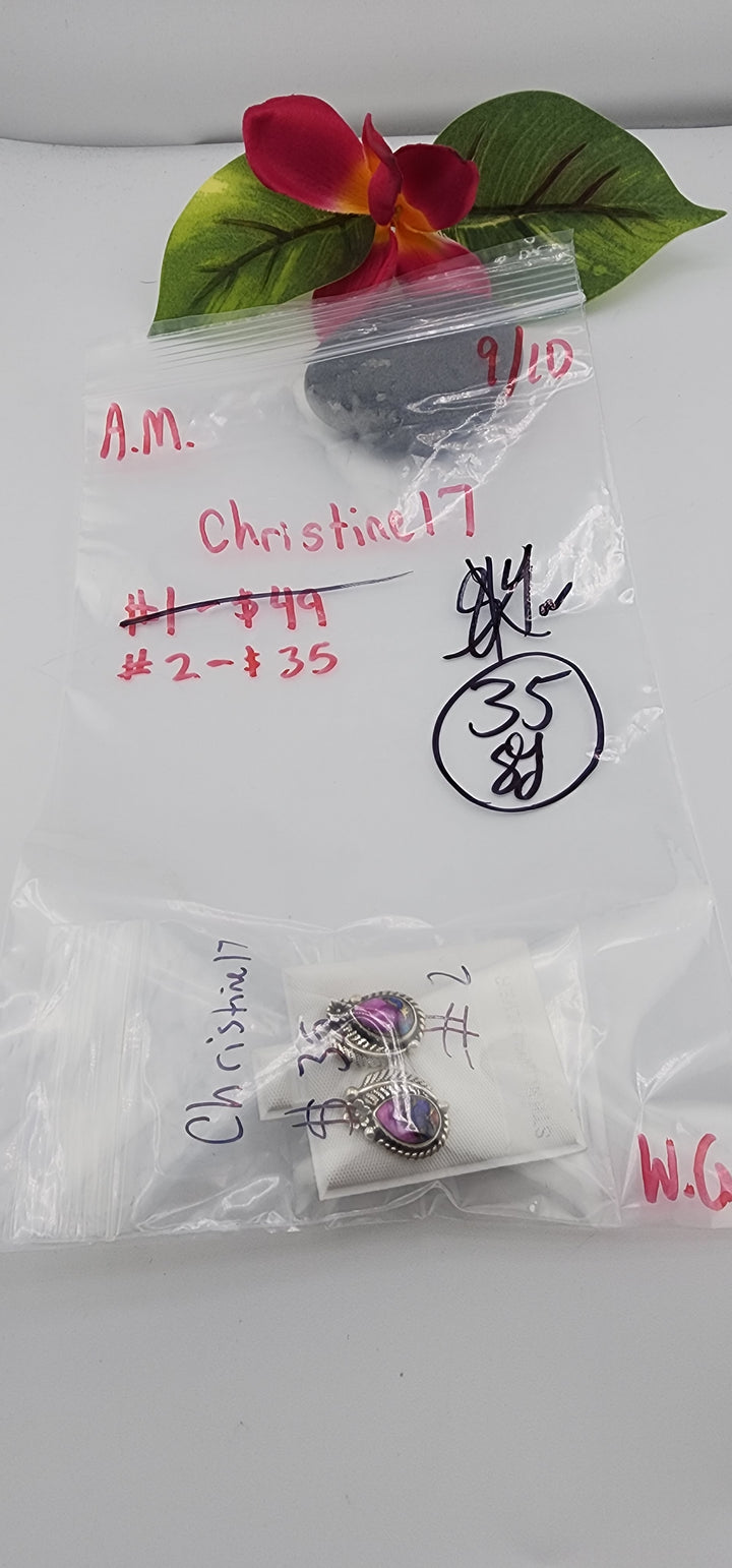 AM SHOW 48HR - RESERVED FOR: Christine17 - 9/10/2025 FL tiktok Live Show - 1 Sterling Silver Items