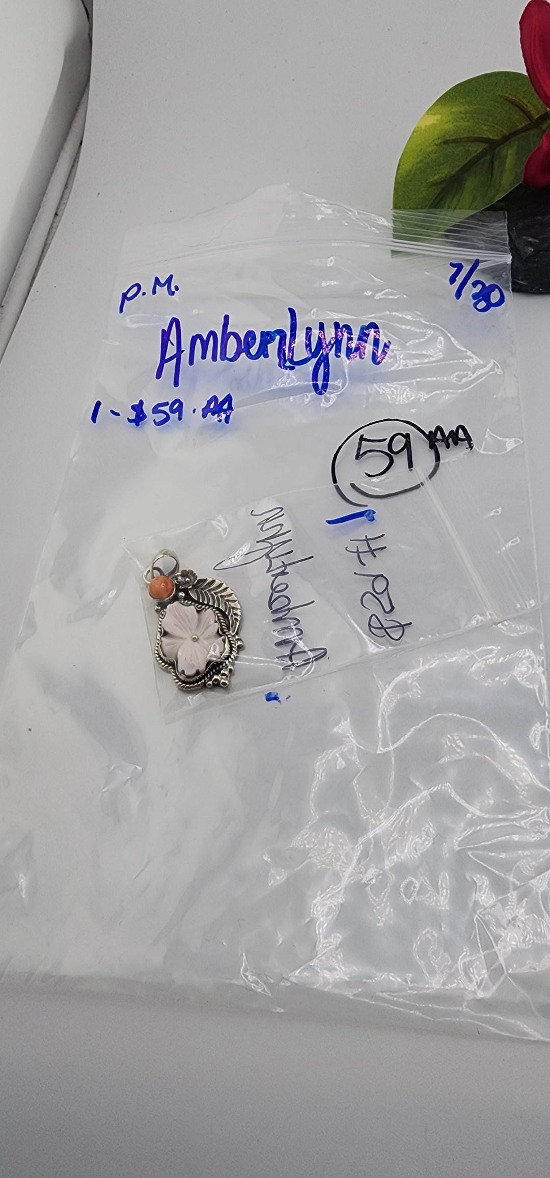 PM SHOW 48HR - RESERVED FOR: AmberLynn  - 7/30/2025 FL tiktok Live Show - 1 Sterling Silver Items