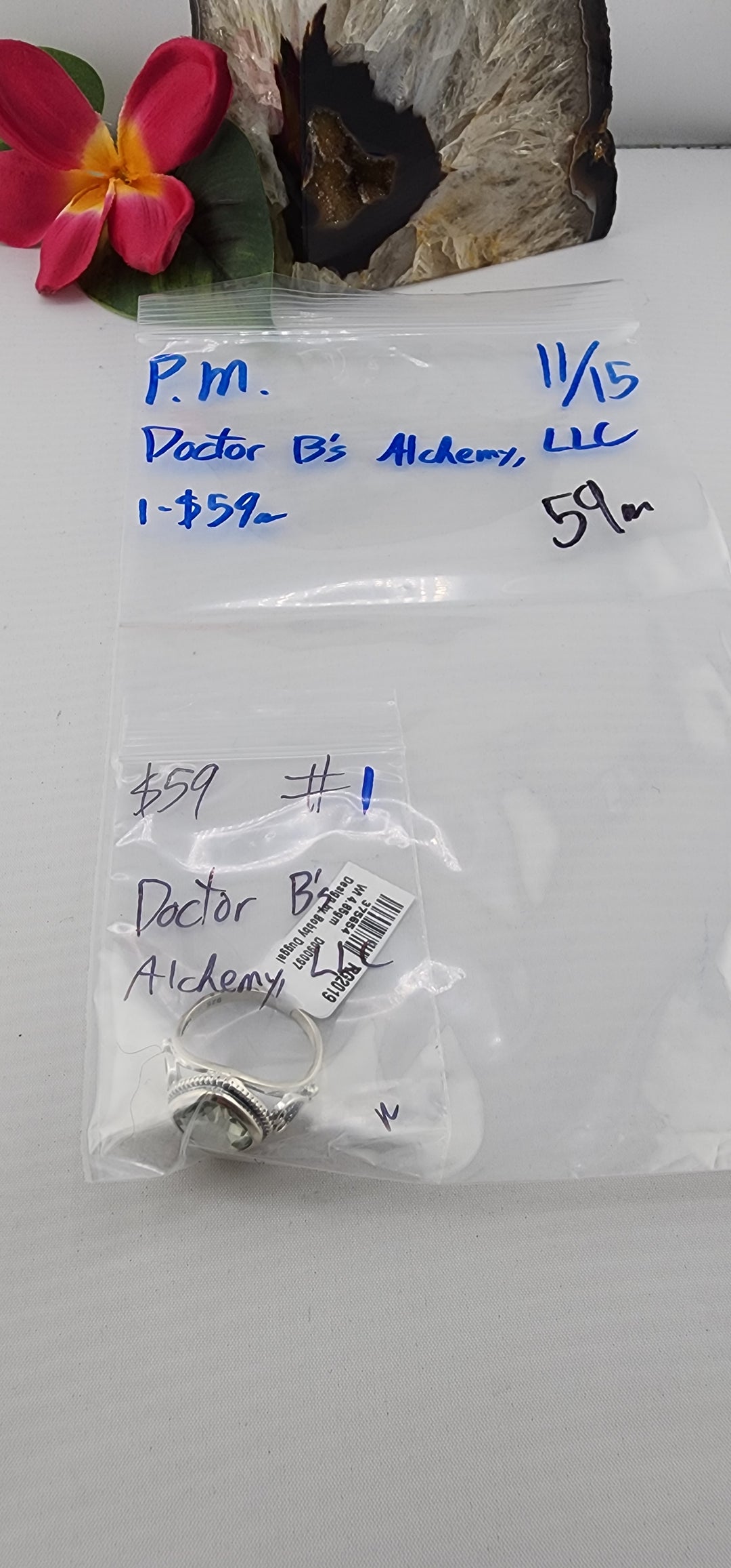 PM SHOW 48HR - RESERVED FOR: Doctor B's Alchemy, LLC - 11/15/2025 tiktok Live Show - 1 Sterling Silver Items