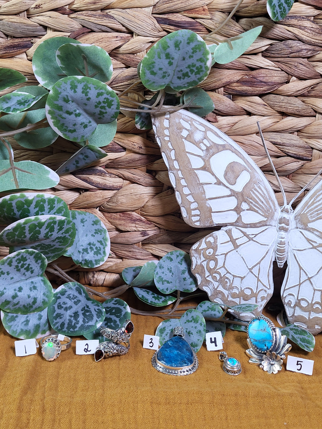 RESERVED FOR: vallejoma1 8/24/24- 5 Sterling Silver Items