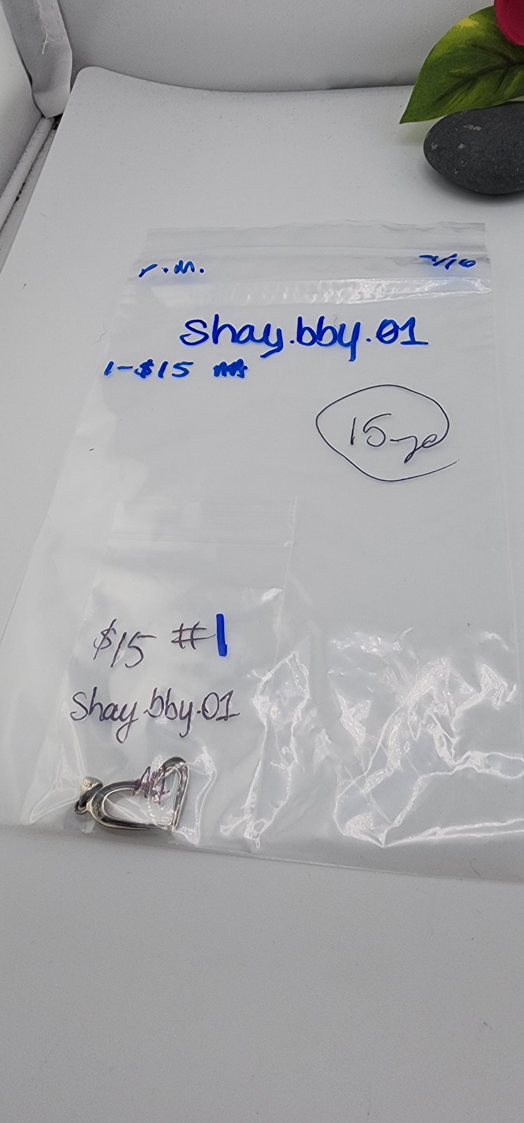 PM SHOW 48HR - RESERVED FOR: shay.babyy.01 - 9/16/2025 FL tiktok Live Show - 1 Sterling Silver Items
