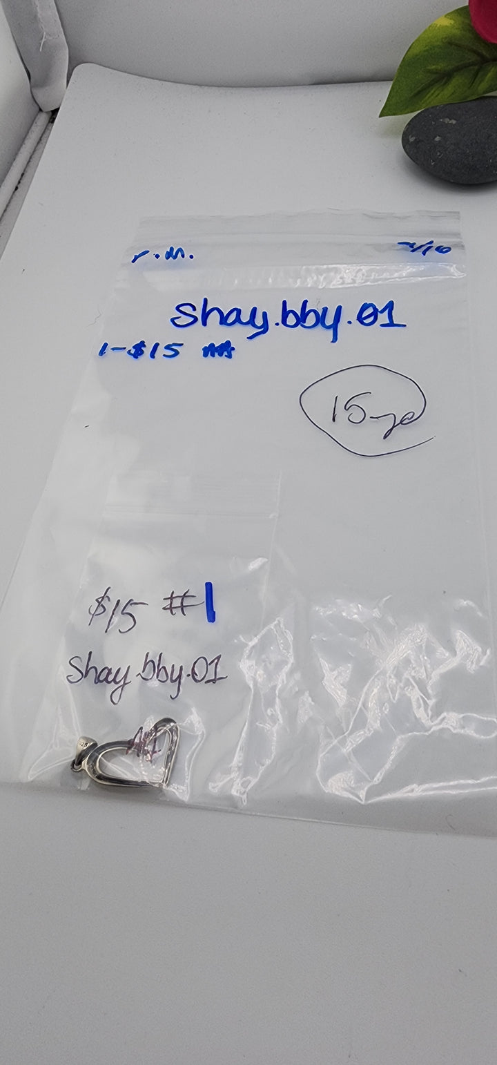 PM SHOW 48HR - RESERVED FOR: shay.babyy.01 - 9/16/2025 FL tiktok Live Show - 1 Sterling Silver Items
