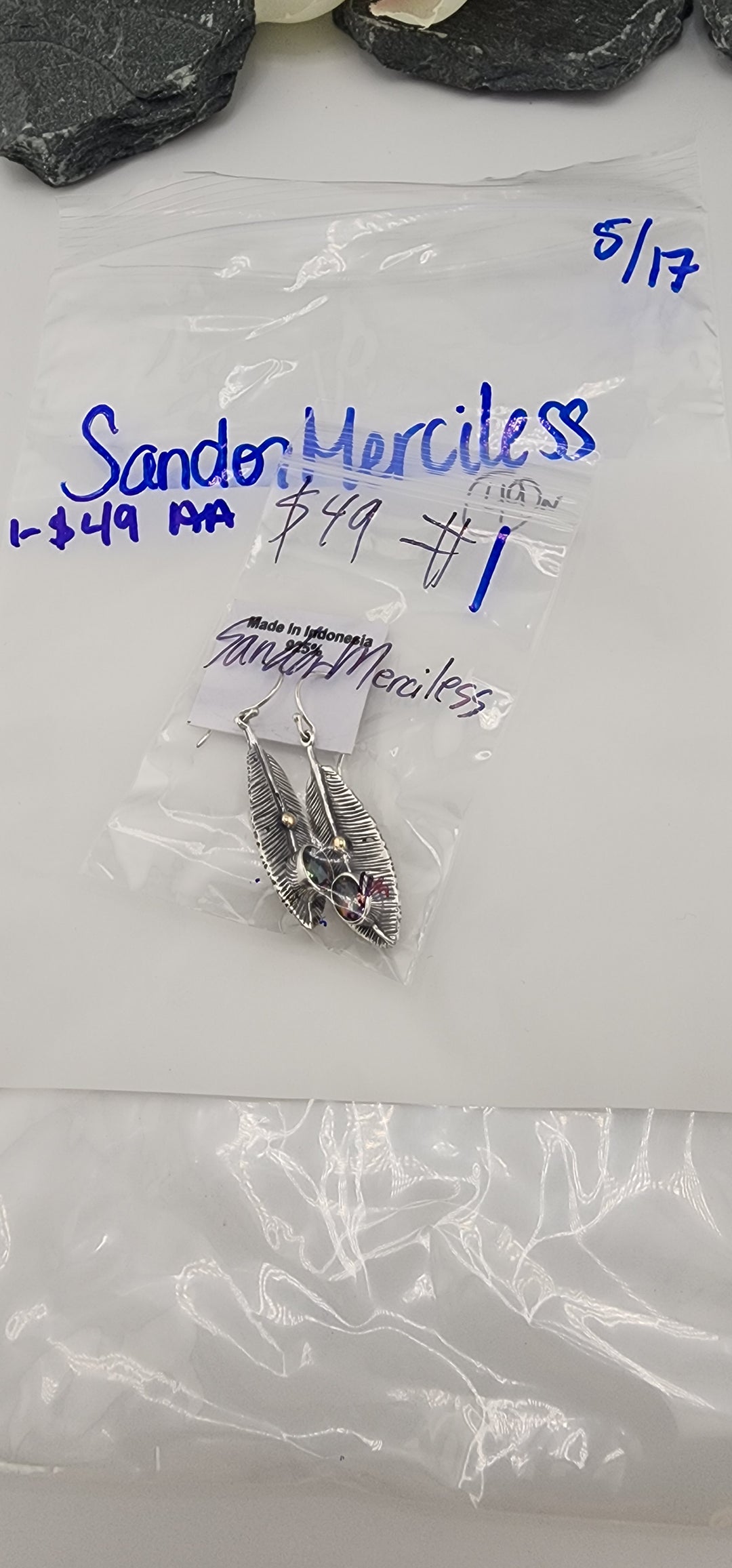 RESERVED FOR: SandorMerciless - 5/17/2025 tiktok Live Show (48 hour) -1 Sterling Silver Items