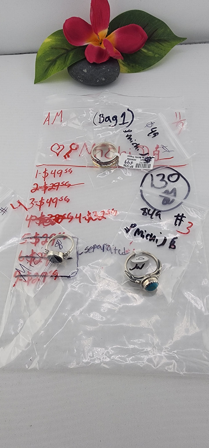 AM SHOW 48HR RESERVED FOR: ❤️🗝️Michi🌙🕯️ (Bag 1) - 11/7/2025 FL tiktok Live Show - 3 Sterling Silver Items