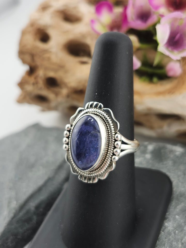 Tanzanite Oval Ring Size 7