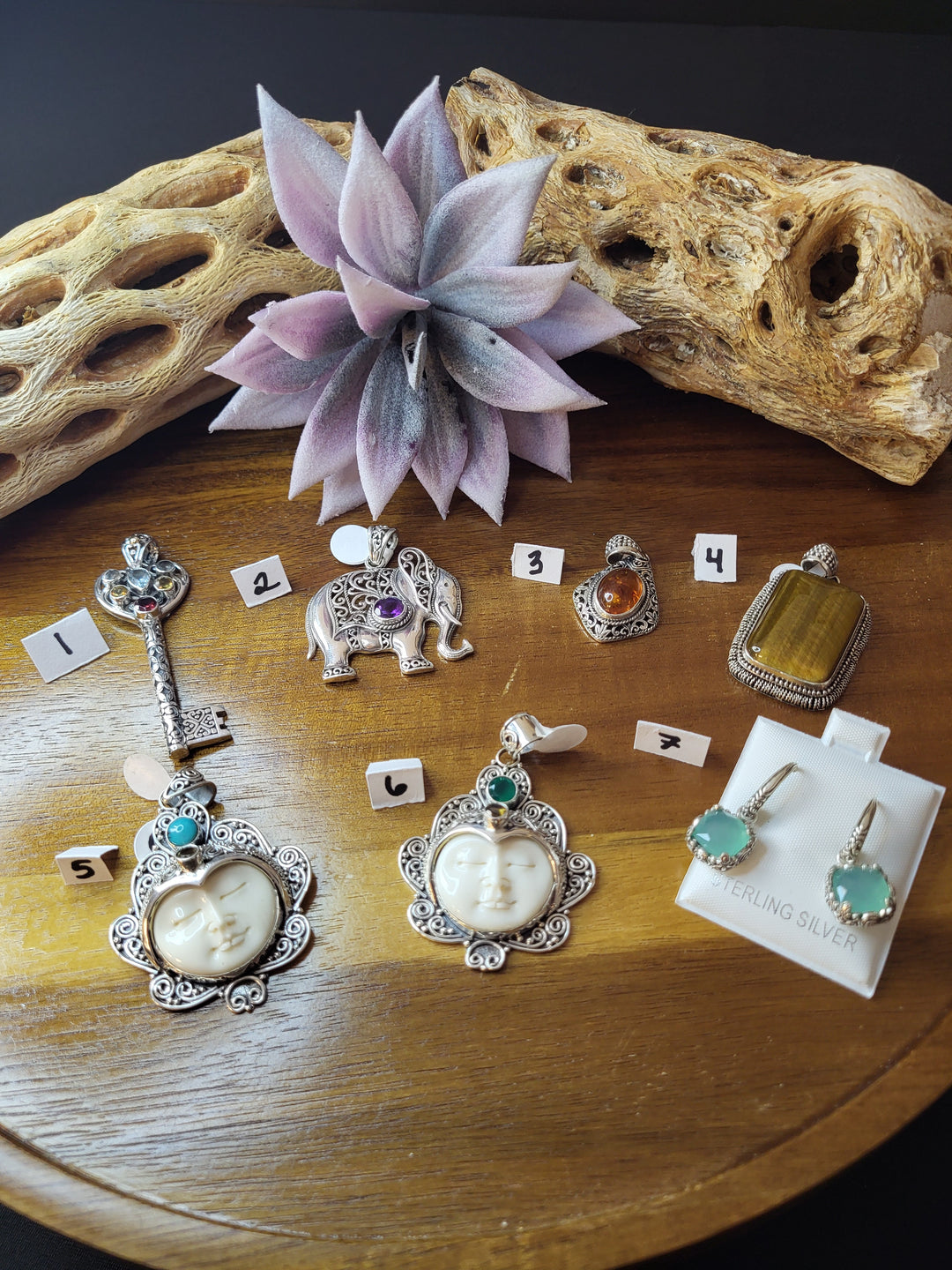 RESERVED FOR: Ari 8/4/24- 7 Sterling Silver Items