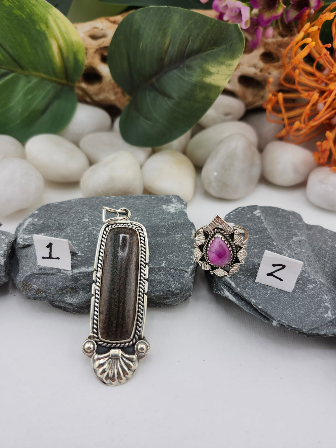 RESERVED FOR:  Pat O'Leary -11/07/2024 - 2 Sterling Silver Items