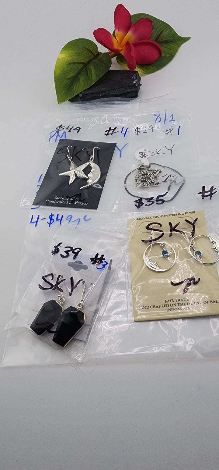 PM SHOW 48HR - RESERVED FOR: SKY - 8/1/2025 FL tiktok Live Show - 4 Sterling Silver Items
