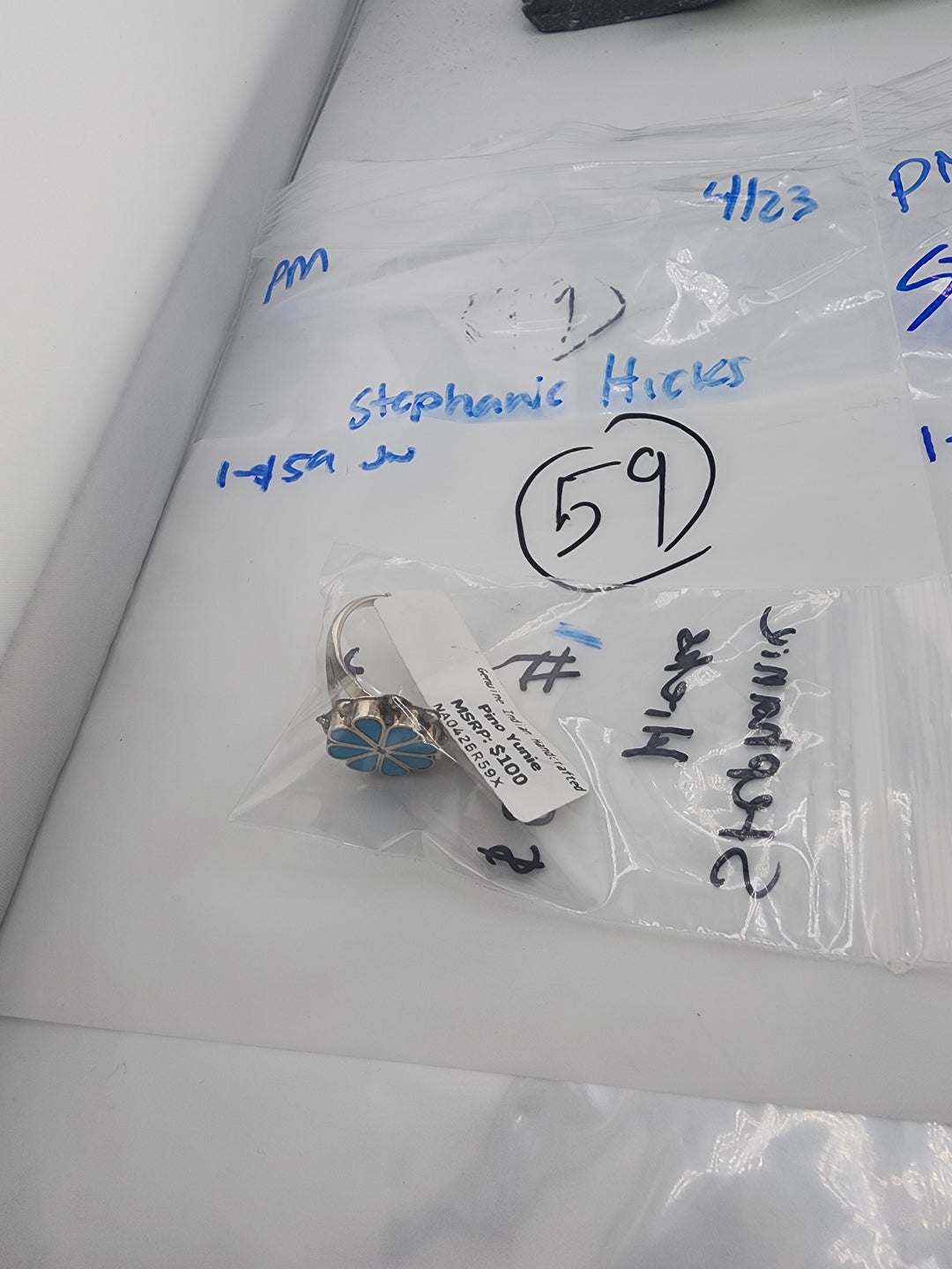 Stephanie Hicks- 4/23/26 PM -1  925 Sterling Silver Items