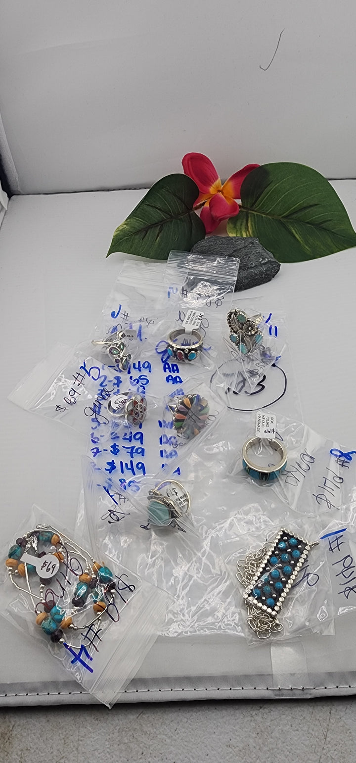 AM SHOW 48HR - RESERVED FOR: gina  - 7/11/2025 FL tiktok Live Show -  9 Sterling Silver Items