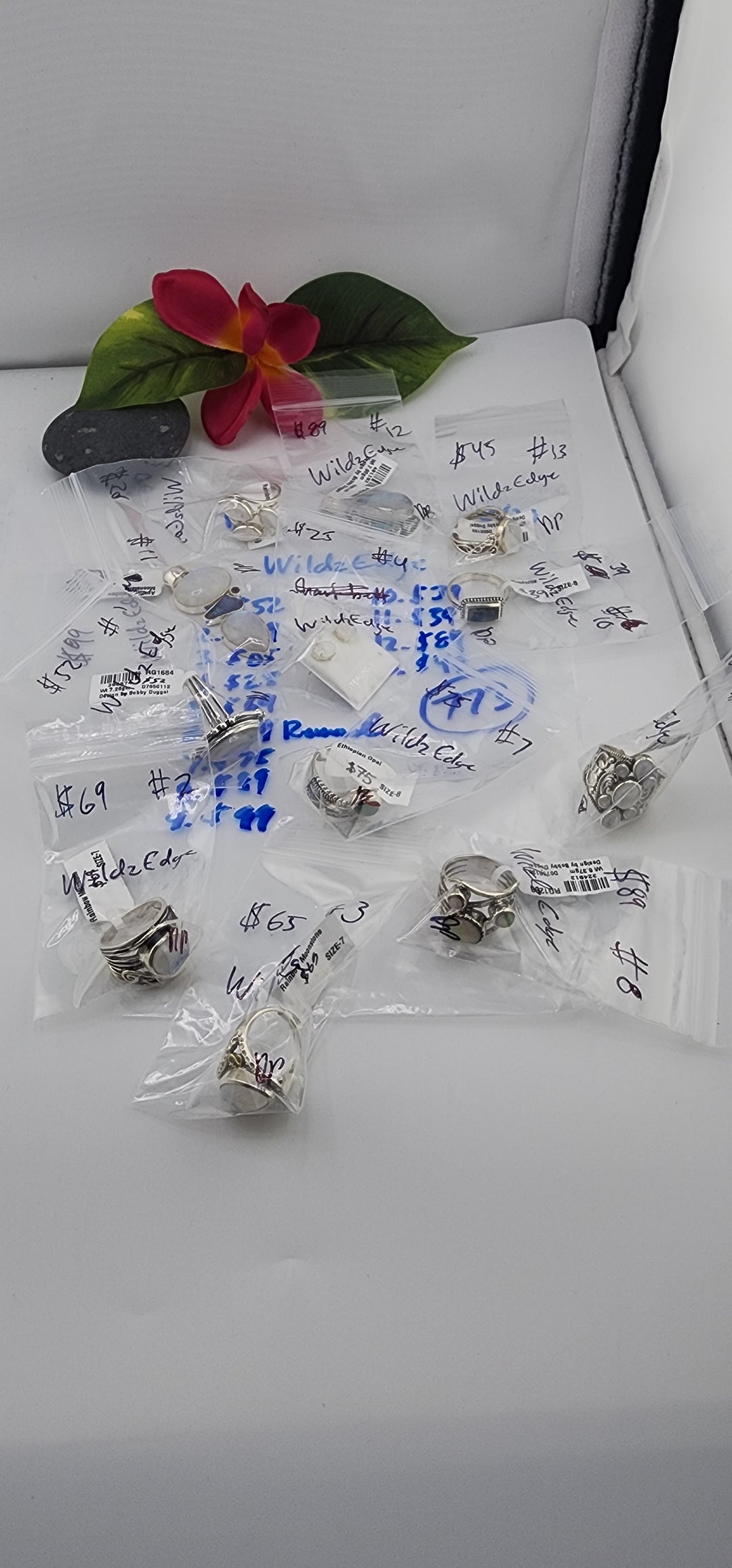 PM SHOW 48HR - RESERVED FOR:  WildszEdge- 9/20/2025 FL tiktok Live Show -12 Sterling Silver Items