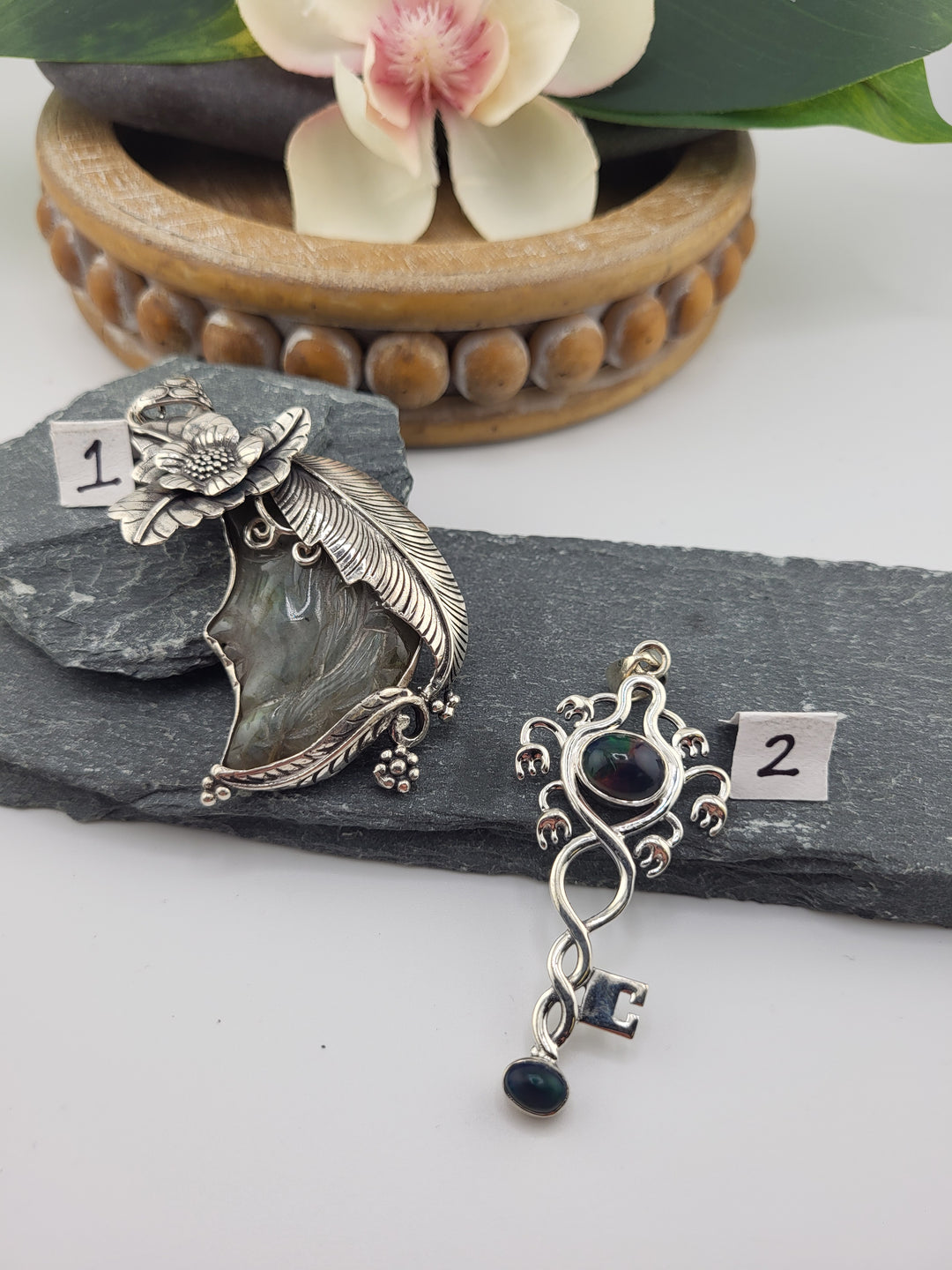 RESERVED FOR:   Pat O'Leary -11/30/2024 - 2 Sterling Silver Items