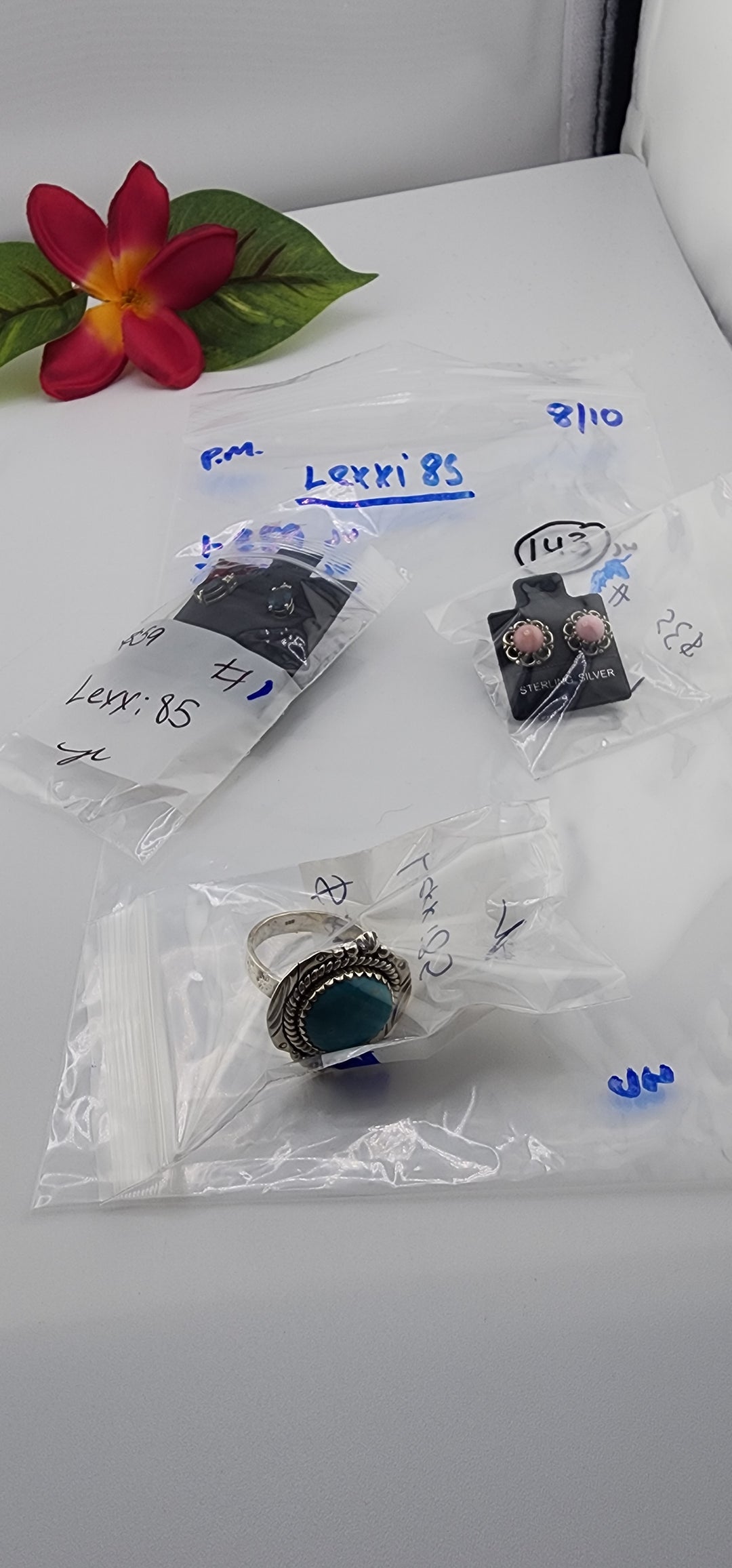 PM SHOW 48HR - RESERVED FOR:   Lexxi85- 8/10/2025 FL tiktok Live Show -3  Sterling Silver Items