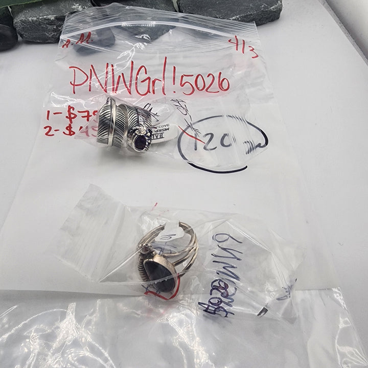 PNWGrl5026 - 4/3/26 - 2 925 Sterling Silver Items