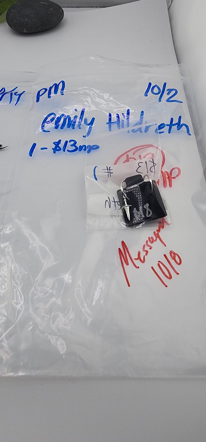PM SHOW 48HR - RESERVED FOR: Emily hildreth  - 10/2/2025 FL tiktok Live Show - 1 Sterling Silver Items