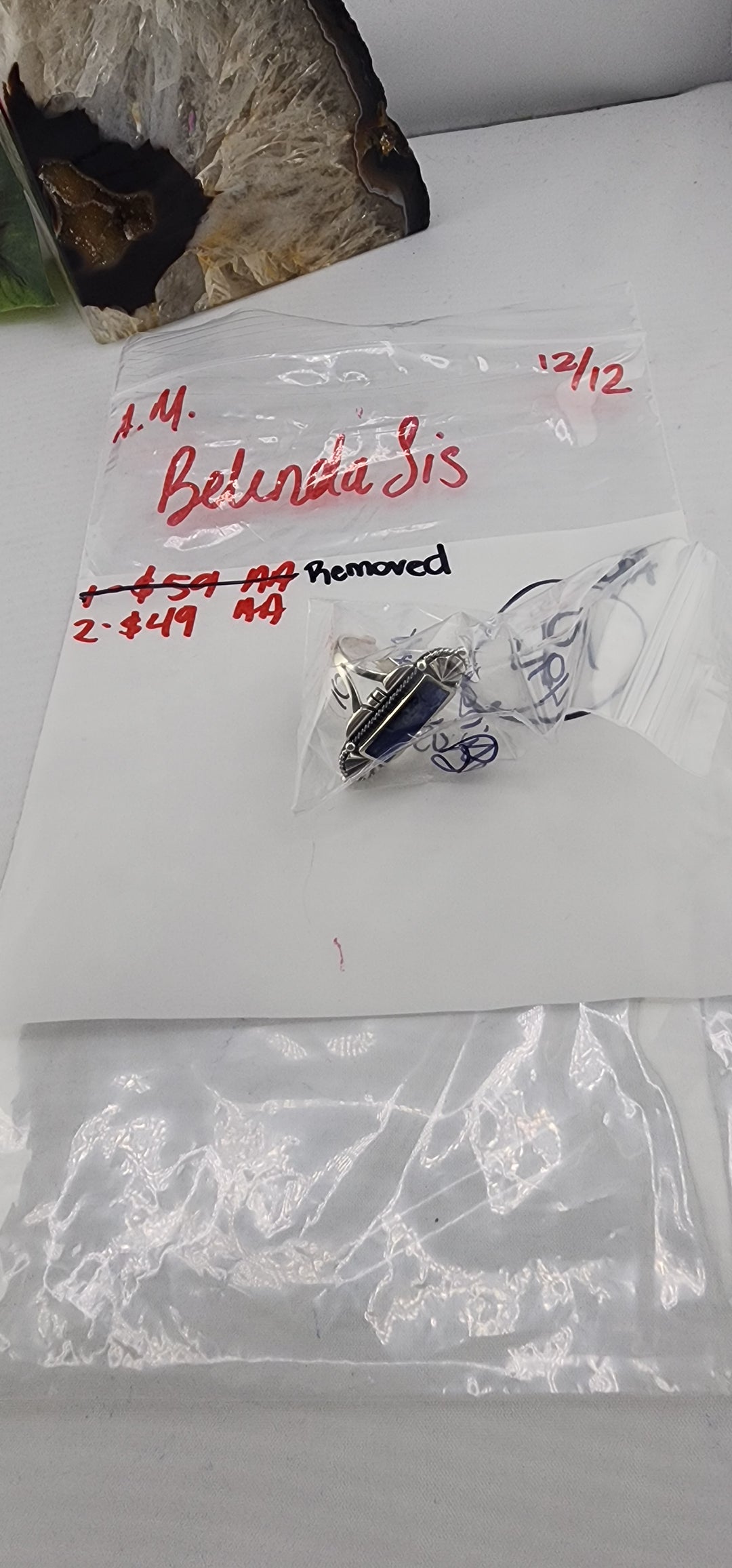 AM SHOW 48HR RESERVED FOR: Belinda Sis - 12/12/2025 FL tiktok Live Show - 1 Sterling Silver Items