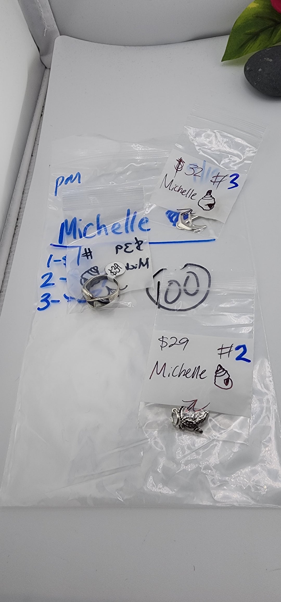 PM SHOW 48HR - RESERVED FOR: Michelle  🐚 - 9/19/2025 FL tiktok Live Show - 3 Sterling Silver Items