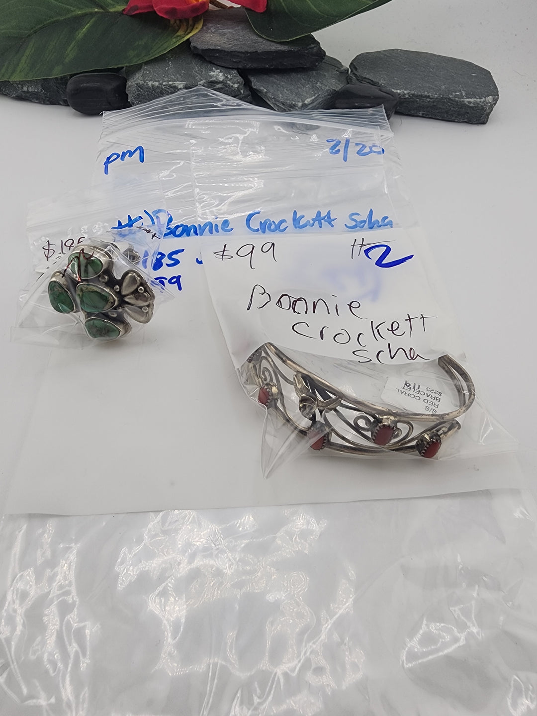 Bonnie Crockett Scha - 2/20/26 -2 925 Sterling Silver Items