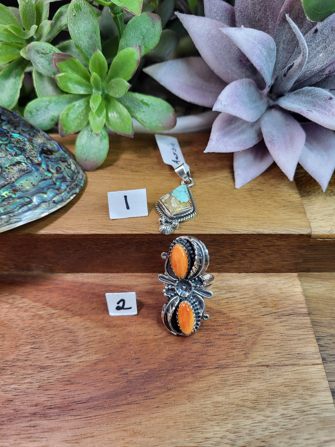RESERVED FOR: Loriann 8/25/24- 2 Sterling Silver Items
